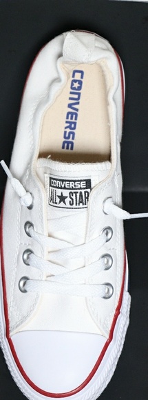 Converse White Shoreline All Star Slip Ons - Picture 7 of 7